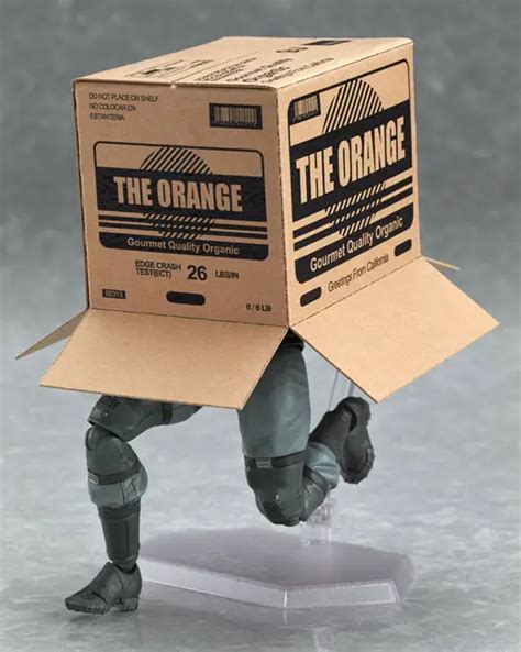 metal gear cardboard box|snake metal gear solid box.